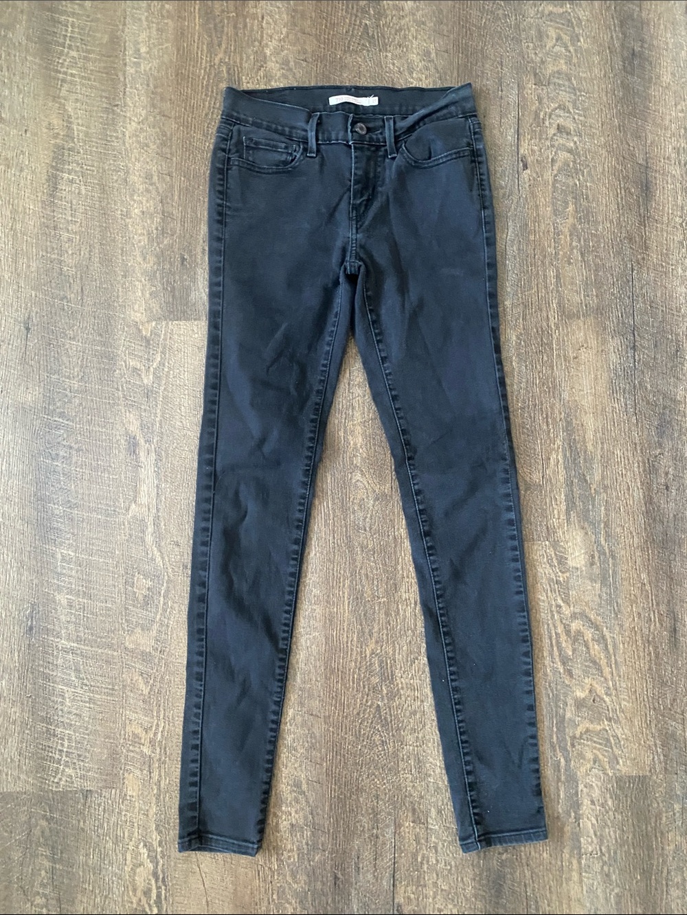 Classic Black Skinny Jeans